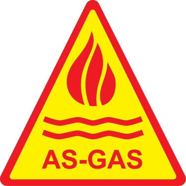 AS GAS logo